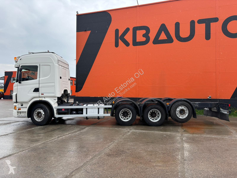 شاحنة Scania G 480 8x4*4 RETARDER / CHASSIS...