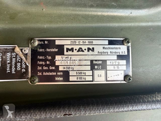 شاحنة MAN 5 to KAT MIL 4x4 SHOWTRUCK