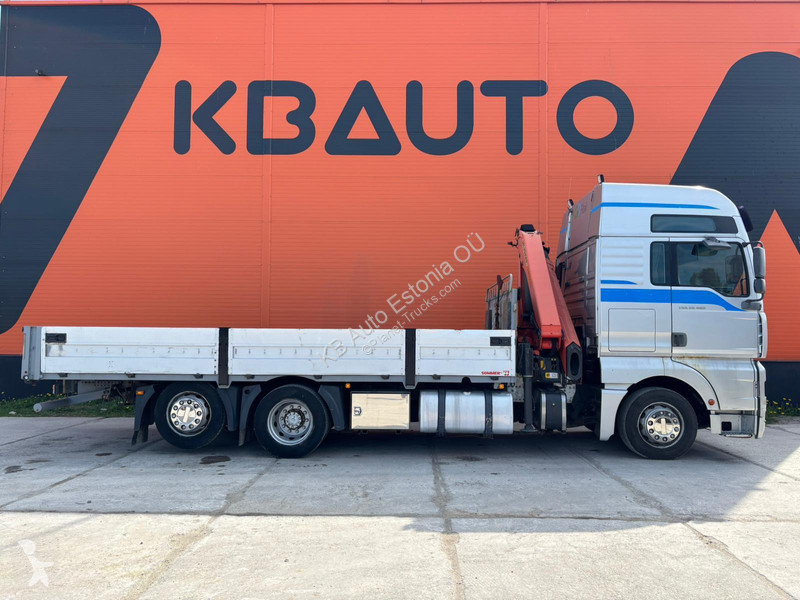 Lastbil MAN TGA FNLC Palfinger PK 16001 (2010...