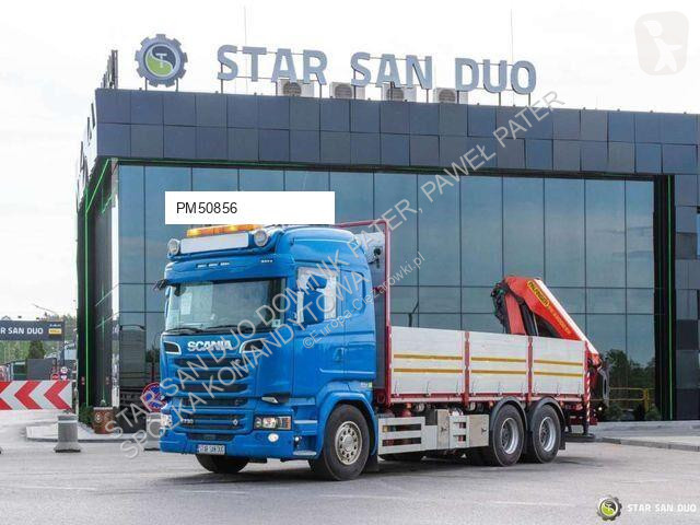 شاحنة Scania R730 6X4 PALFINGER PK 33002 EH Crane