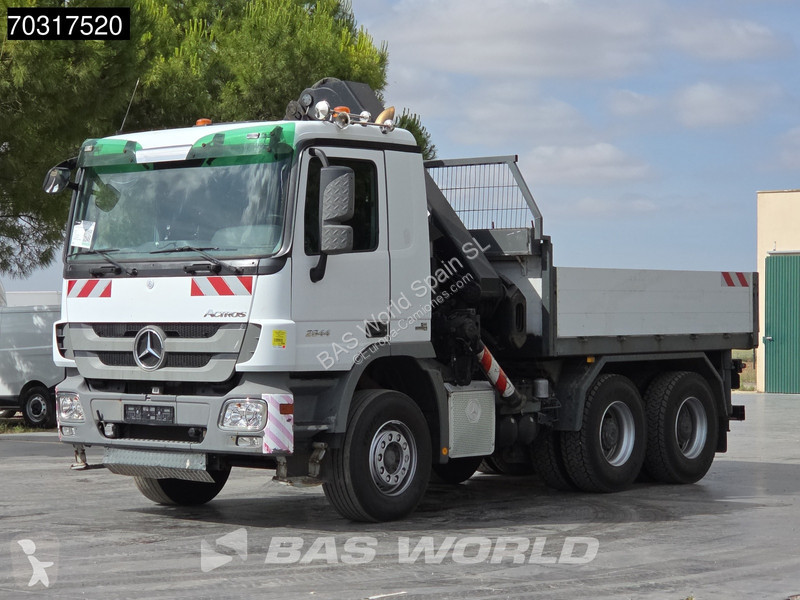 Mercedes 2644 6X4 Grua HIAB 244 EP-5 HIDUO...