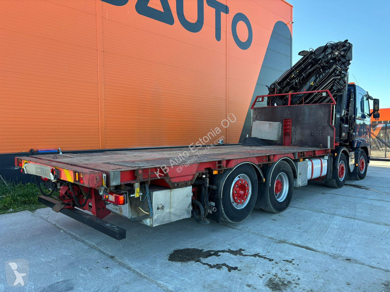 شاحنة Volvo 500 8x2 Hiab 855E-8 + JIB 145X5