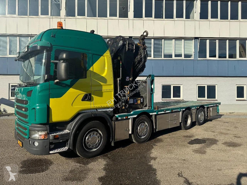 شاحنة Scania G440 8X2 EURO 6 HMF 8520 + REMOTE...