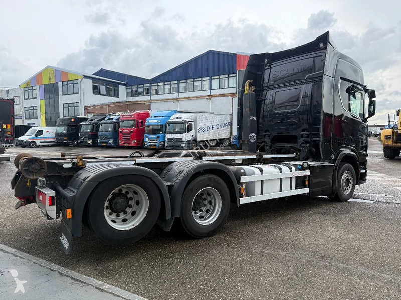 شاحنة Scania R650 V8 6X2 EURO 6 + VD HOOKIFT