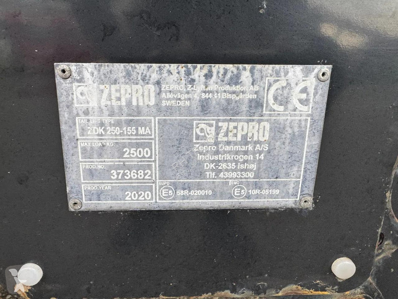 شاحنة Scania P450 6X2 EURO 6 NGS 2500 KG ZEPRO...
