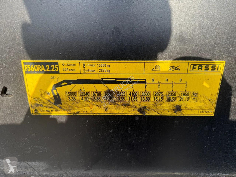 شاحنة Scania G440 8X2 EURO 5 + FASSI F5602.25 +...