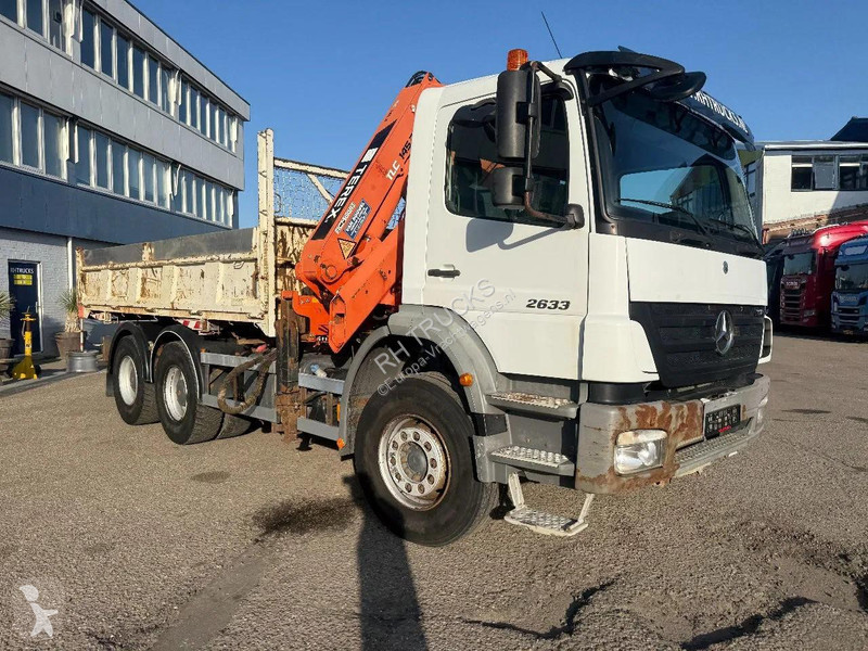 شاحنة Mercedes 2633 6X4 FULL STEEL TEREX 145.2...