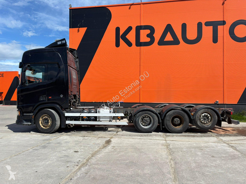شاحنة Scania R 650 8x4*4 RETARDER / CHASSIS...