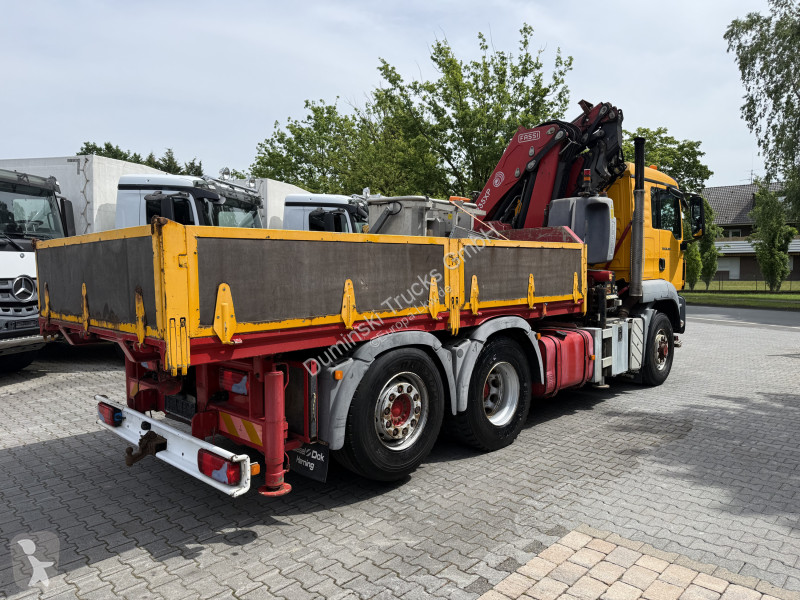شاحنة MAN TGS 26.400 6X4H-2 Kran Fassi F235XP...