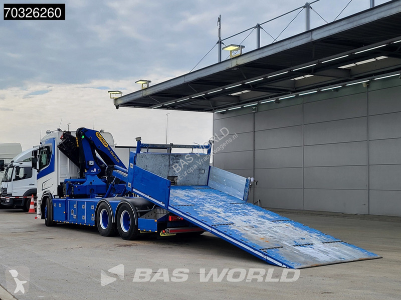 شاحنة Scania R580 R 6X2 Abschleppwagen alfinger...