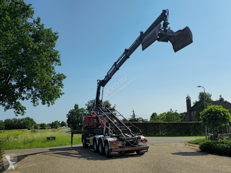 شاحنة Scania 410 CRANE/CONTAINER!! ZERO...