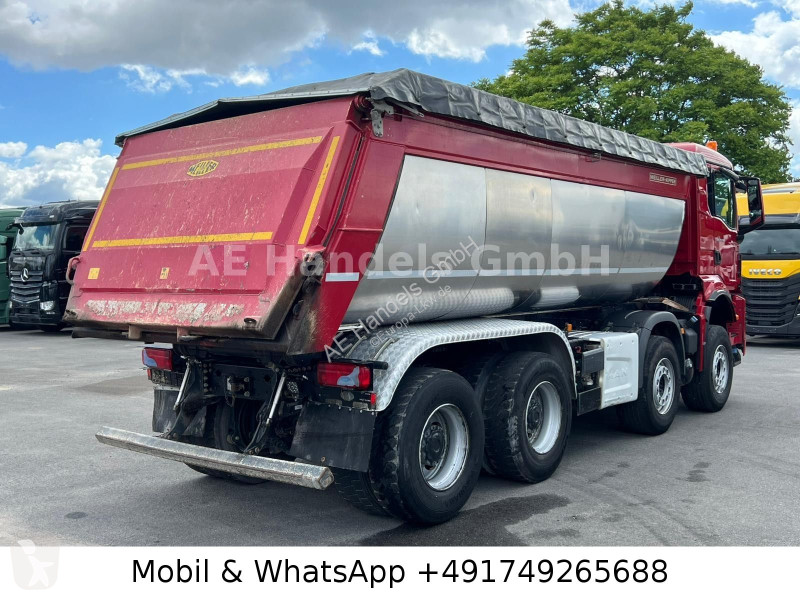 شاحنة MAN 35.510 8x4 BB Meiller 17m³ Thermo...