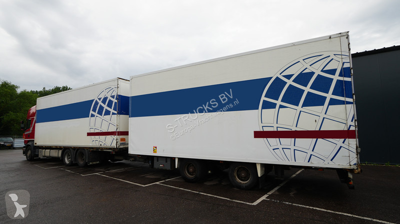 شاحنة Scania 400 6x2 closed box in combo with...
