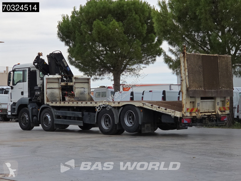 شاحنة MAN 35.360  8X2 Grua HIAB 166 Rampas...