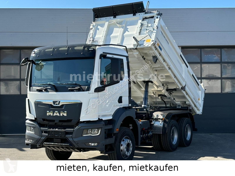 شاحنة MAN 33.480 6x4 Meiller Bordmatik/ mieten,...