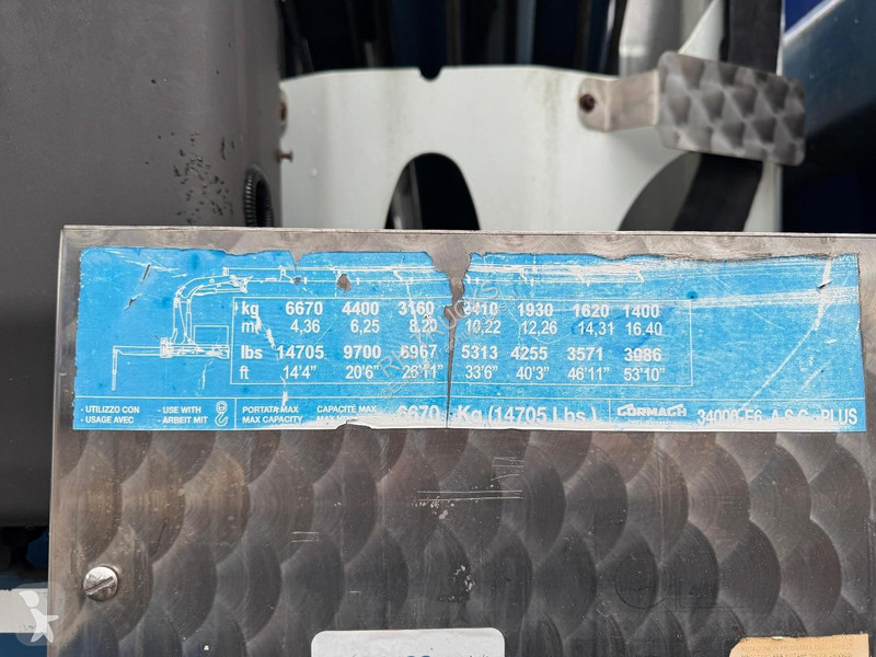 شاحنة MAN TGX 26.440 6x2 EURO 6 + CORMACH...