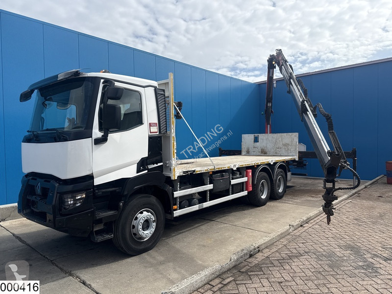 شاحنة Renault K 380 6x4, EURO 6, Palfinger, Remote