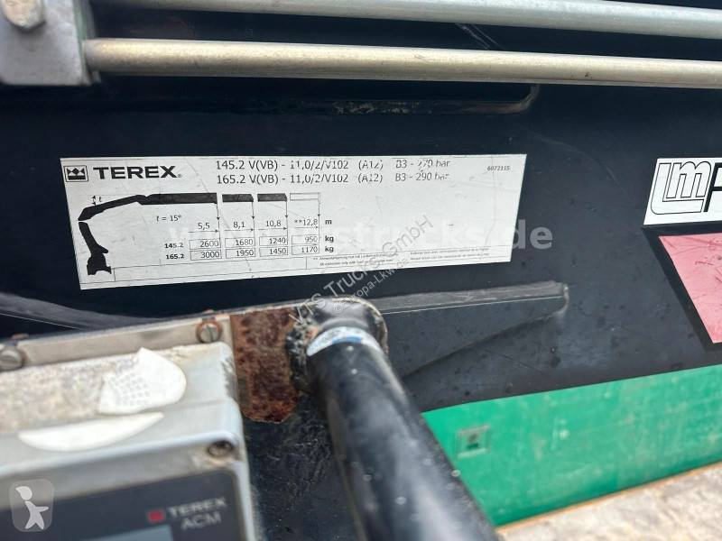 شاحنة MAN TGS 6x2 Euro4 Pritsche + Terex Ladekran
