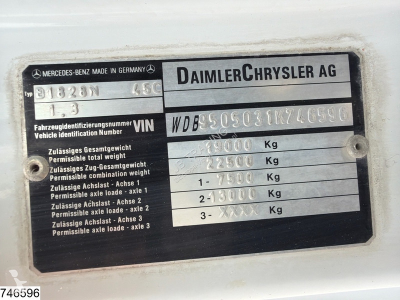 Beton Mercedes 1828 4x2, Schwing, PTO
