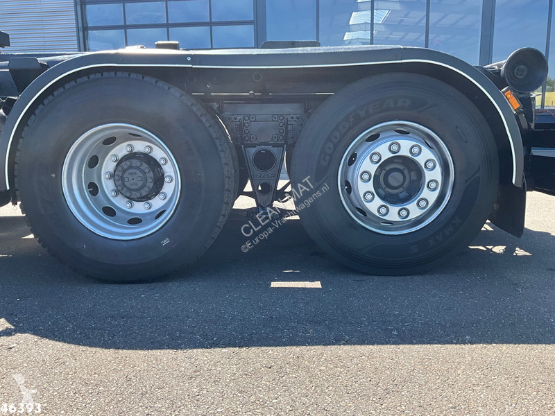 شاحنة DAF 360 HMF 16 Tonmeter laadkraan Just...