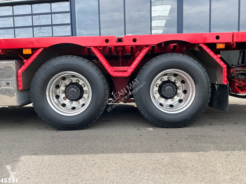 شاحنة Volvo 540 8x4 HMF 85 Tonmeter laadkraan +...