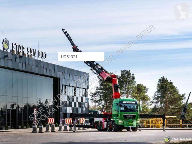 شاحنة MAN TGS 35.500 8x4 Palfinger PK 135.002...