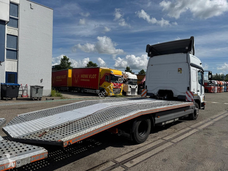 Camion Mercedes 824 + TRAILER 2008 DE REMA 1 AXLE