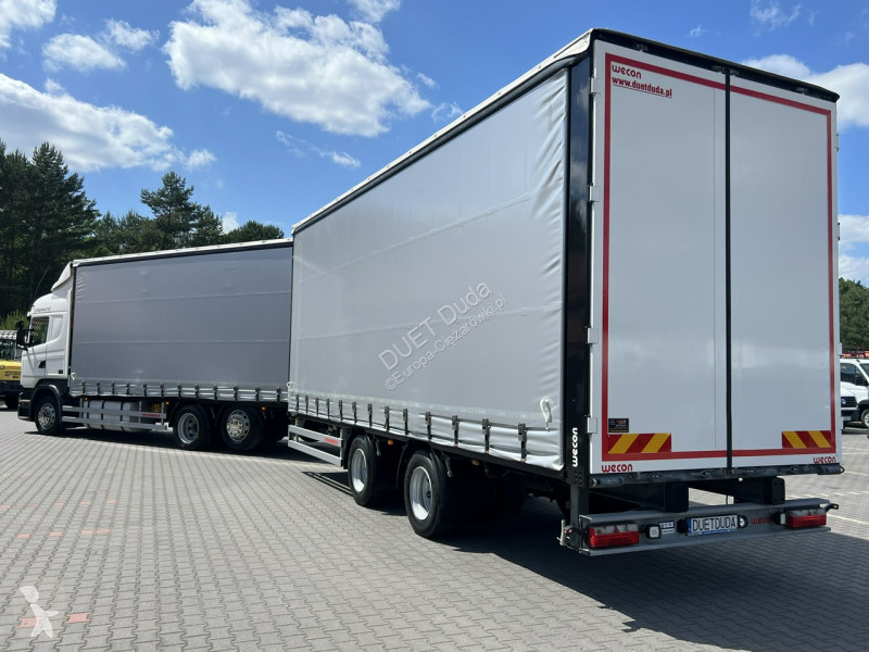 Camión Scania R410 bez EGR Zabudowy Wecon 120m...