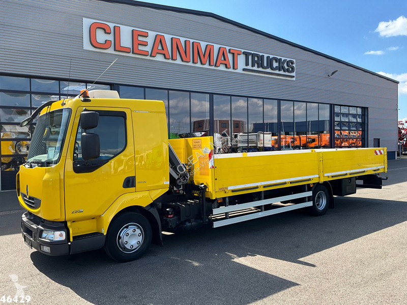 شاحنة Renault 220 Hiab 4 Tonmeter laadkraan