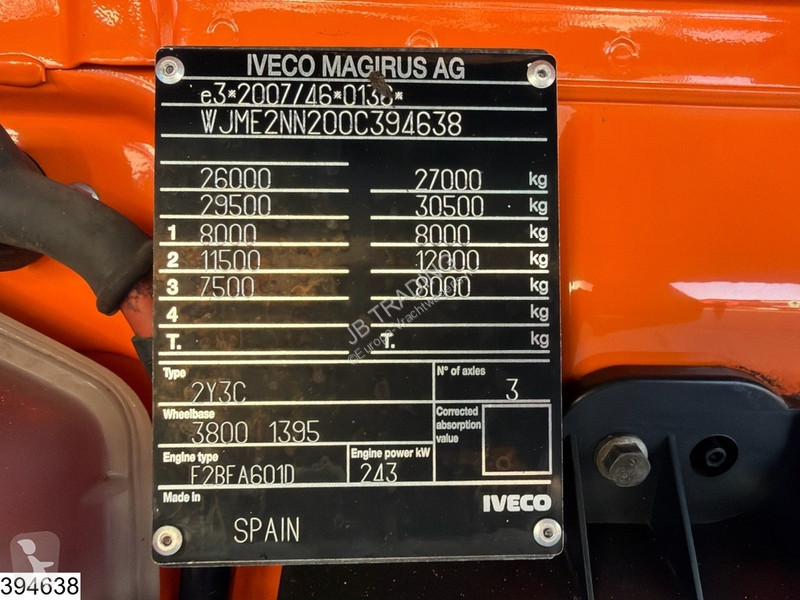 Camion Iveco 330 EURO 6, CNG, Palfinger,...