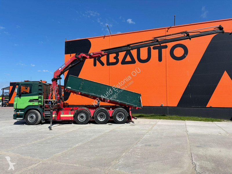 شاحنة Scania G 480 8x2/4 HMF 2620K YEAR 2018 /...