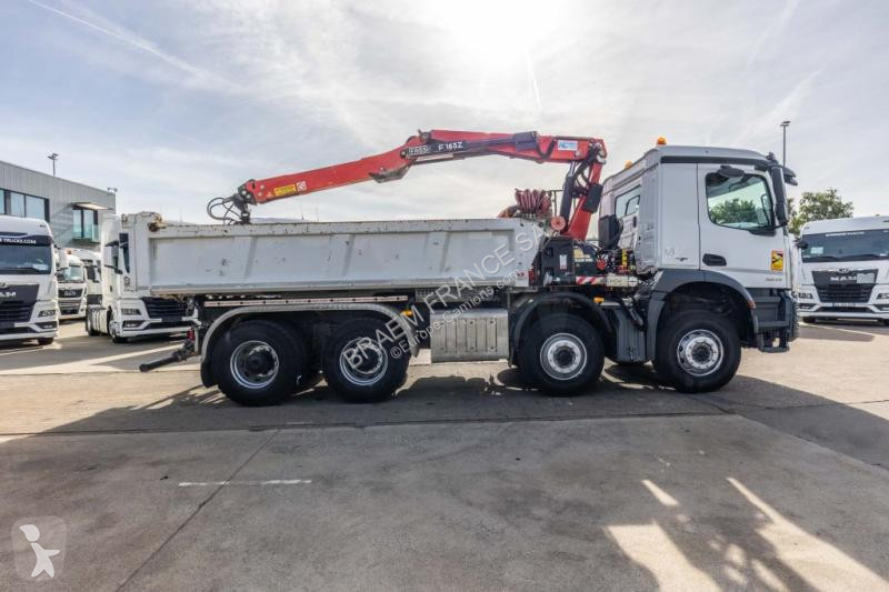 شاحنة Mercedes  AROCS 3243 BB+BIBENNE+ BAE...