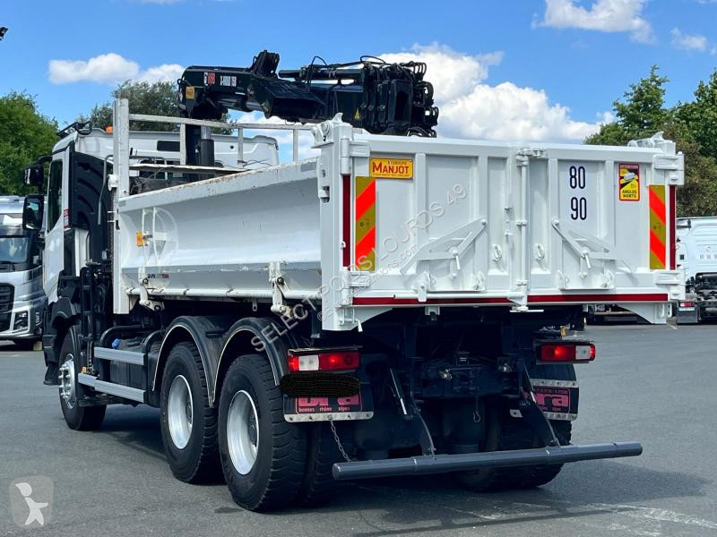 شاحنة Renault 460 BIBENNE GRUE 6X4