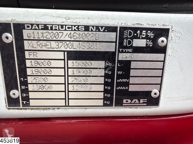 شاحنة DAF 250 EURO 6, Dhollandia, Carrier,...