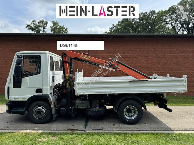 شاحنة Iveco ML75E16 3 S-Kipper Kran PK...