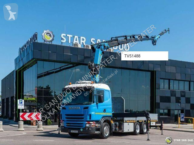 شاحنة Scania G440 6x4 PALFINGER PK 34002 SH Fly...