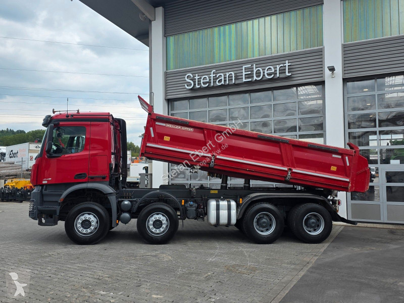 Camion Mercedes 4145 K 8x4 Meiller Bordmatik PPC