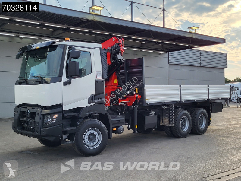 شاحنة Renault K 6X4 NEW! EURO 3 Palfinger...