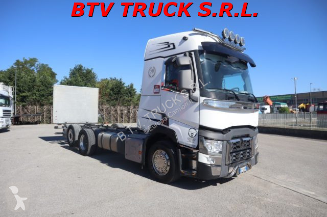 Camion Renault T 440 MOTRICE 3 ASSI A TELAIO...
