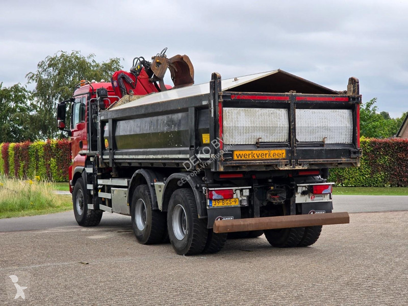 شاحنة MAN 33.400 6X6 BH WVT WS Z-crane/TIPPER!!...