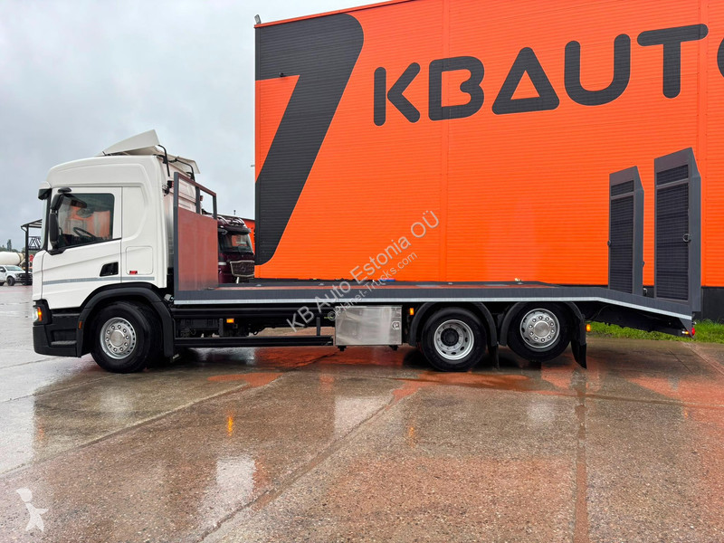 شاحنة Scania P 500 6x2*4 PATFORM =7562 mm /...