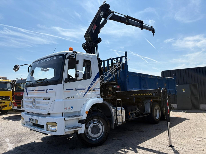 شاحنة Mercedes 2633 + HIAB 220 C 3X EXT. +...