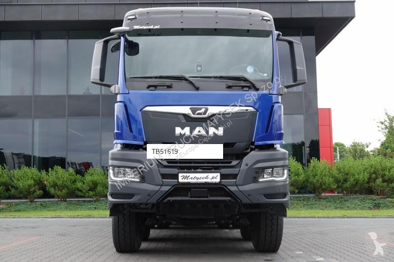 Kamion MAN TGS / 8X6 / WYWROTKA / TYLNOZSYPOWA...
