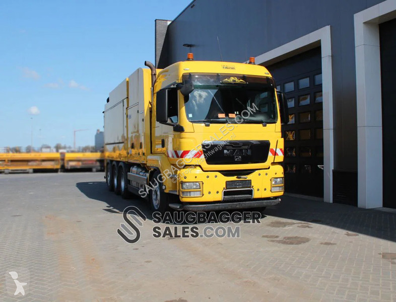 شاحنة MAN MTS 2012 Saugbagger