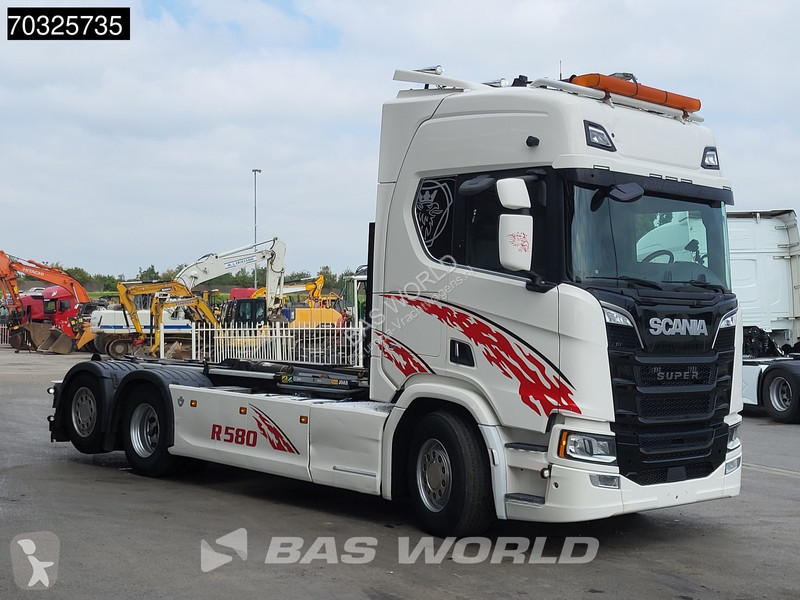 شاحنة Scania R580 R 6X2 V8 Full Air 6x2*4...