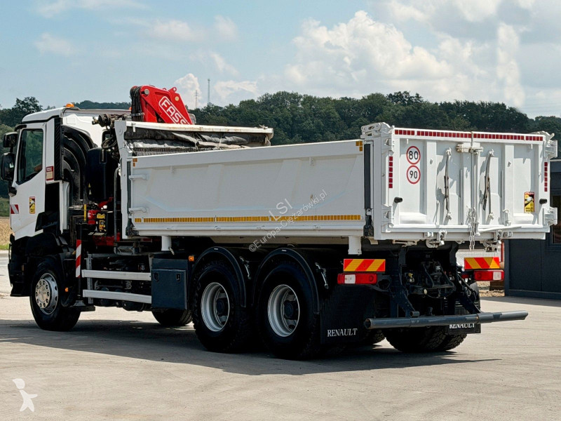 Камион Renault C 380* KIPPER 5,20 m* KRAN/FUNK...