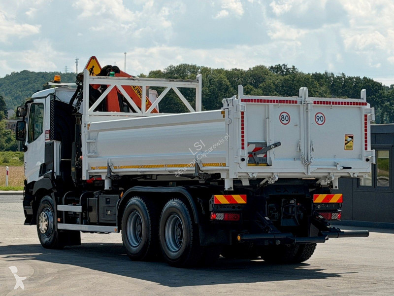 Camión Renault C 380* KIPPER 5,20 m* KRAN/FUNK...