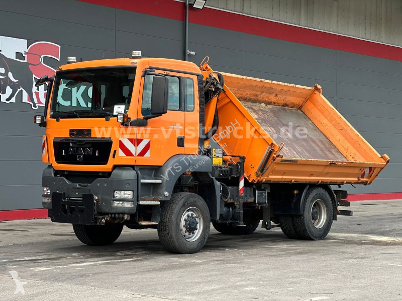 شاحنة MAN TGS 4x4 BL Meiller-DSK,Palfinger...