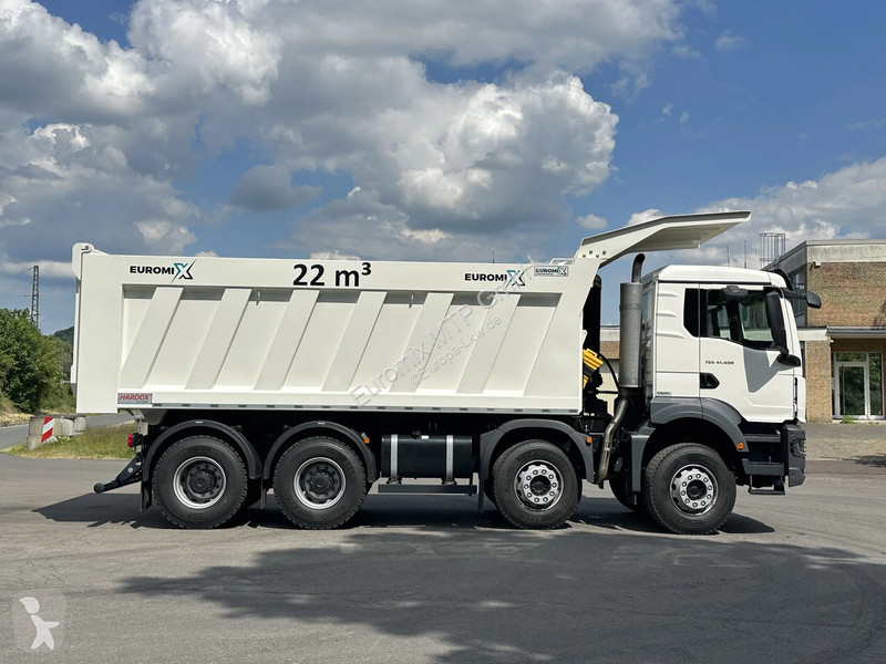 شاحنة MAN TGS TGS 8x4 EuromixMTP 22m³ Eckige Mulde