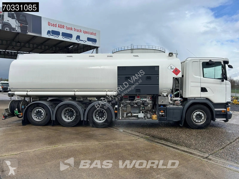 شاحنة Scania G410 8X4 AG Fuel tanker 26.257...